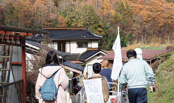 伊那市古民家プロジェクト　雲の子めぐってお昼ごはん